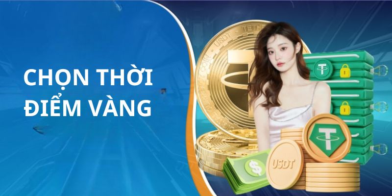 Hội viên nên cân nhắc thời điểm thích hợp thực hiện giao dịch tại wstar77