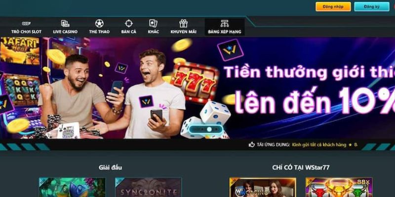 Thành viên thoải mãi tham gia sảnh game yêu thích vì tất cả đều được nhận quà